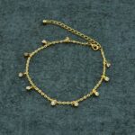 কোডঃ ANK07; Fashionalbe Anklet (For 1 Leg) - Image 2